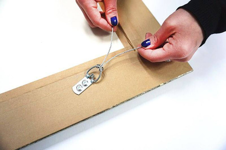 Zestaw ultraciężkich wieszaków na 2 otwory