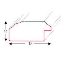 Pakiet ramek drewnianych DRZ A 2 DWUPAK 15x21 cm