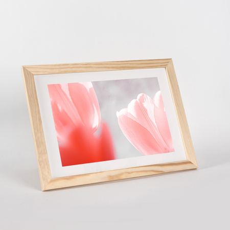 Ramka z drewna surowego na zdjęcia RAW 21x29,7 cm