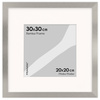 Srebrna ramka na zdjęcia HEN PASS S 21X29,7 cm z passe partout (15x21 cm)