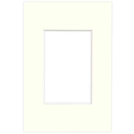 Pakiet 5 szt. Passe Partout 10x15 (6x9) BIAŁY IVORY