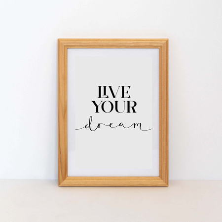 Naturalna ramka drewniana DRWA 0 15x21 cm