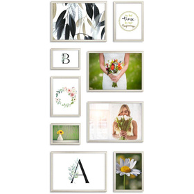 Zestaw srebrnych ramek galeria S GF0004