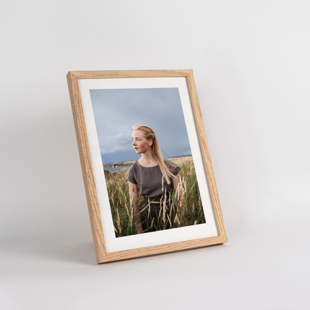 Ramka dębowa na zdjęcia OAK A4 (21x29,7 cm)