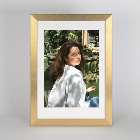 Pakiet 5 szt. złotych ramek na zdjęcia HEN Z 21x29,7 cm A4