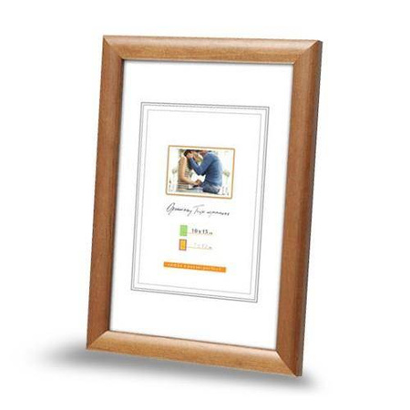 Ramka drewniana na zdjęcia brązowa EKO 33N 25x38 cm