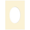 Passe partout 10x15 (6x9) OWAL BEŻOWE VANILLA