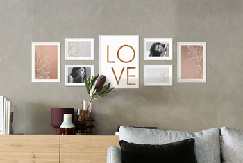 Zestaw ramek PINIA 1 GF0017 - galeria ramek na 7 zdjęć