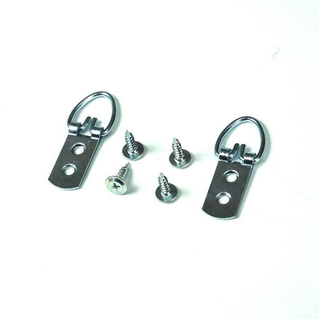 Zestaw ultraciężkich wieszaków na 2 otwory