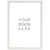 Biała ramka drewniana na zdjęcia DRWA 1 24x30 cm