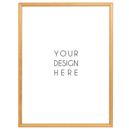 Naturalna ramka drewniana DRWA 0 40x50 cm