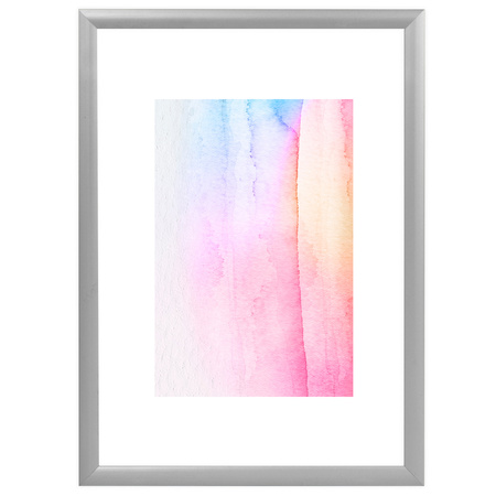 Srebrna ramka aluminiowa na zdjęcia Royall 15x21 cm