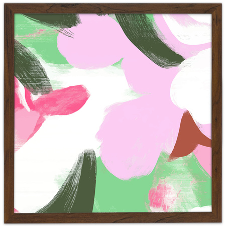 Brązowa ramka na zdjęcia HEN 4 40x40 cm