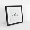 Czarna ramka na zdjęcia KEA 2 30x30 cm