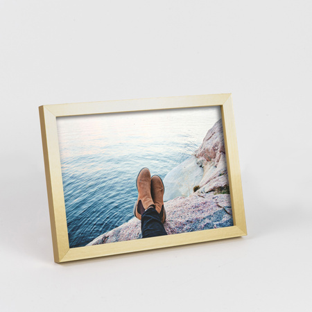 Złota ramka na zdjęcie LUX Z 15x21 cm