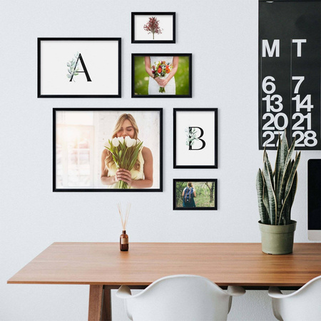 Zestaw czarnych ramek galeria 2 GF0010