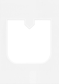 Passe Partout okienko w kształcie LITERKI "U"