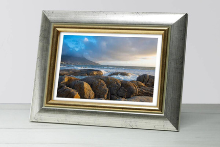 Ramka drewniana na zdjęcia DRZ C S 10x15 cm