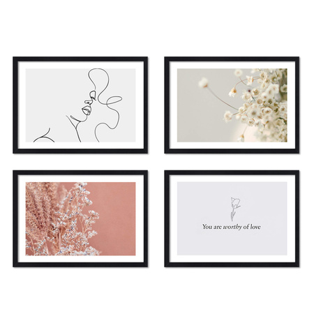 Zestaw ramek PINIA 2 GF0016 - galeria ramek na 4 zdjęcia