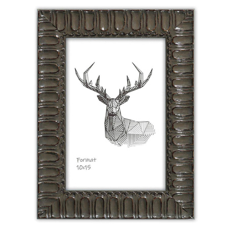 Ramka drewniana na zdjęcia DRZ L 4 10x15 cm