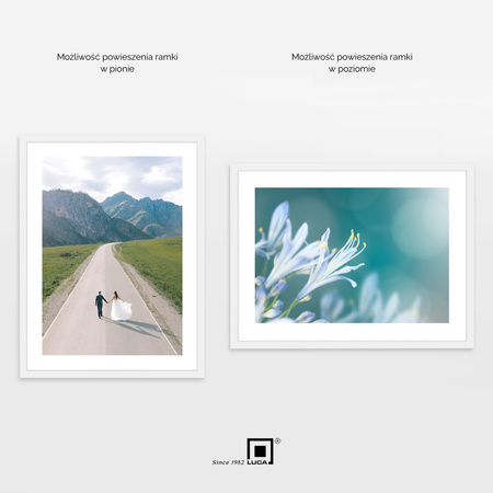Pakiet 3 szt. białych ramek na zdjęcia FDM M1 30x40 cm