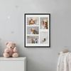 Foto Galeria 30x40 cm kolor czarny Ramka na 5 zdjęcia 10x15 cm z Passe Partout
