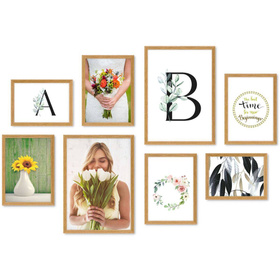 Zestaw ramek kolor dębowy PINIA 00 GF0007