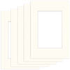Pakiet 5 szt. Passe Partout 30x45 (20X30) BIAŁY IVORY