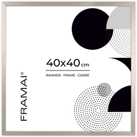 Srebrna ramka na zdjęcia KEA S 40x40 cm