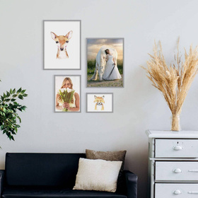 Zestaw szarych ramek galeria Pinia 05 GF0008