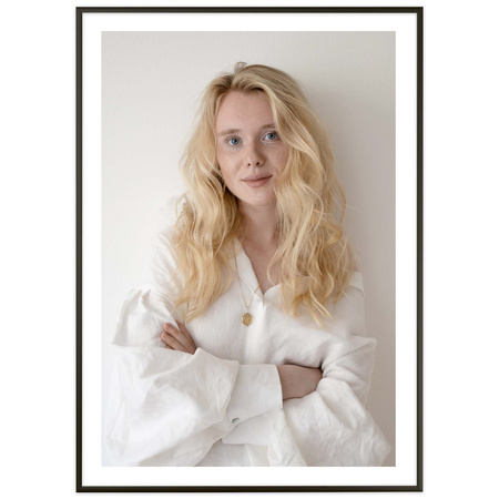 Czarna ramka aluminiowa na zdjęcia Royall 50x70 cm