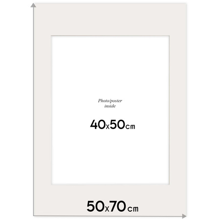 Passe partout 50x70 (40x50) NIEBIESKI BLUE