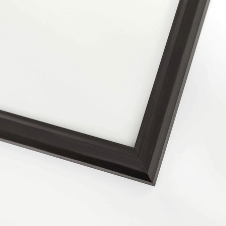 Czarna ramka drewniana DRWA 2 25x25 cm