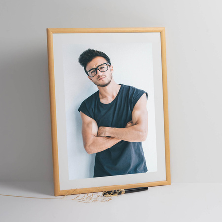 Naturalna ramka drewniana na zdjęcia EKO 0N 30x40 cm