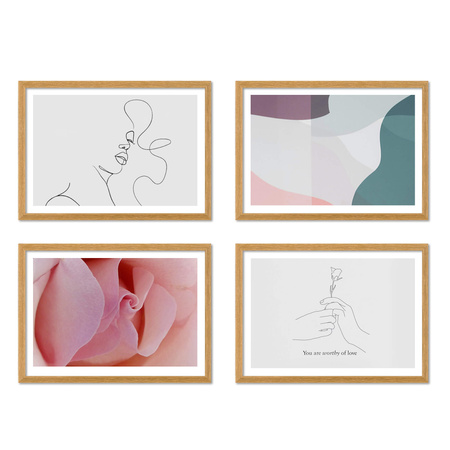 Zestaw ramek PINIA 00 GF0016 - galeria ramek na 4 zdjęcia