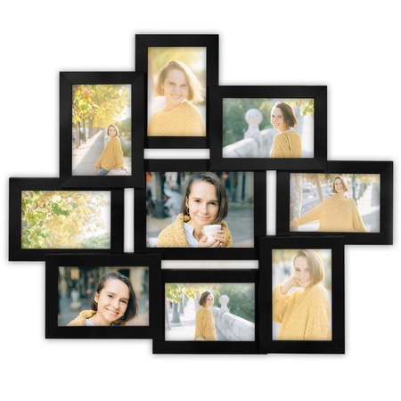 Multirama MULTI HEN 2 ramka na zdjęcia na 9 zdjęć - czarna