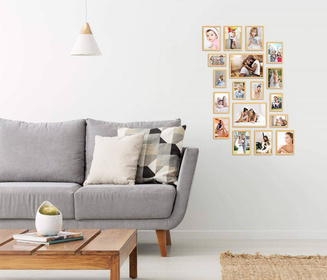 Zestaw naturalnych ramek galeria 0 GF0006