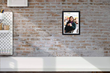 Pakiet 5 szt. czarnych ramek drewnianych na zdjęcia HIT 02 10x15 cm