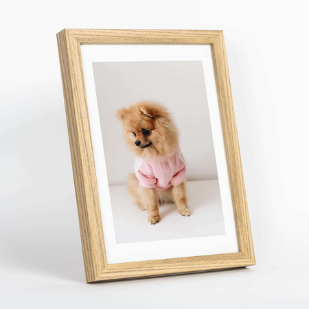 Pakiet 5 szt. ramek na zdjęcia kolor dębowy FDM M02 15x21 cm