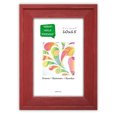 Ramka drewniana na zdjęcia DRL M 5S 10x15 cm