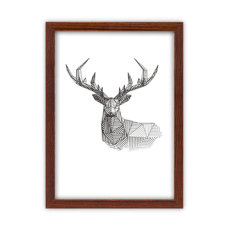 Zestaw brązowych ramek galeria PINIA 3 GF0005