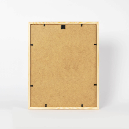 Ramka drewniana różowa DRW H 6 - 24x30 cm