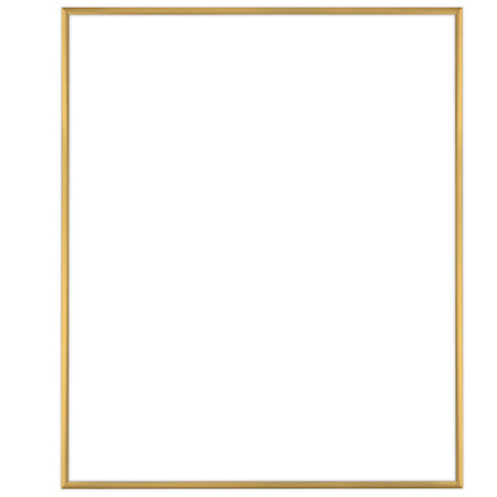 Złota ramka aluminiowa na zdjęcia Royall 50x60 cm