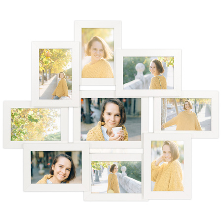 Multirama MULTI HEN 1 ramka na zdjęcia na 9 zdjęć - biała