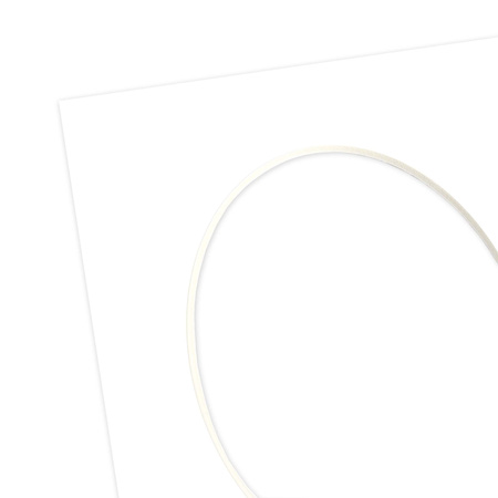 Passe partout 10x15 (6x9) OWAL SUPER WHITE