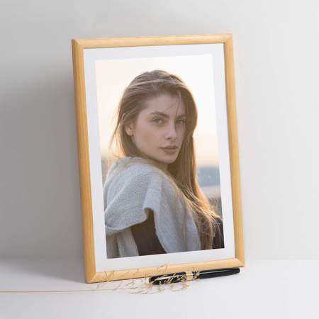 Naturalna ramka drewniana na zdjęcia EKO 0N 24x30 cm