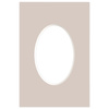 Passe partout 10x15 (6x9) OWAL BEŻOWE DUNE