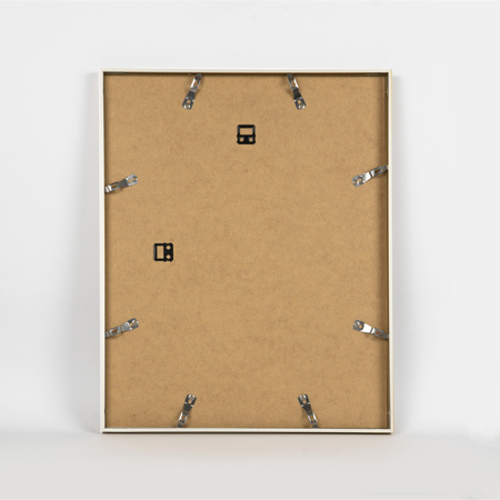 Biała ramka aluminiowa QAL 40x50 cm