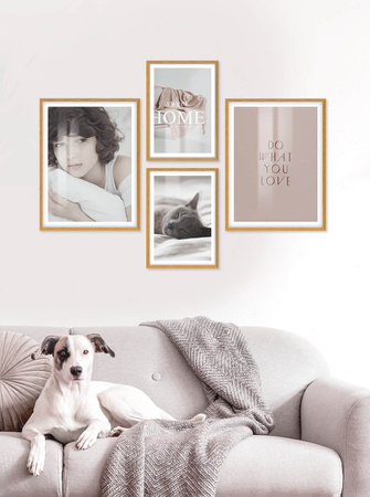 Zestaw ramek PINIA 00 GF0012 - galeria ramek na 4 zdjęcia