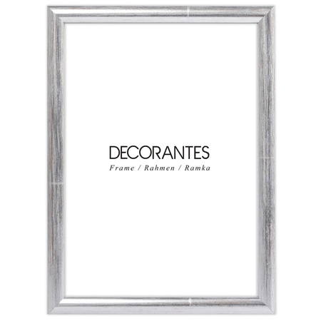 Srebrna ramka drewniana na zdjęcia EKO S2 13x18 cm